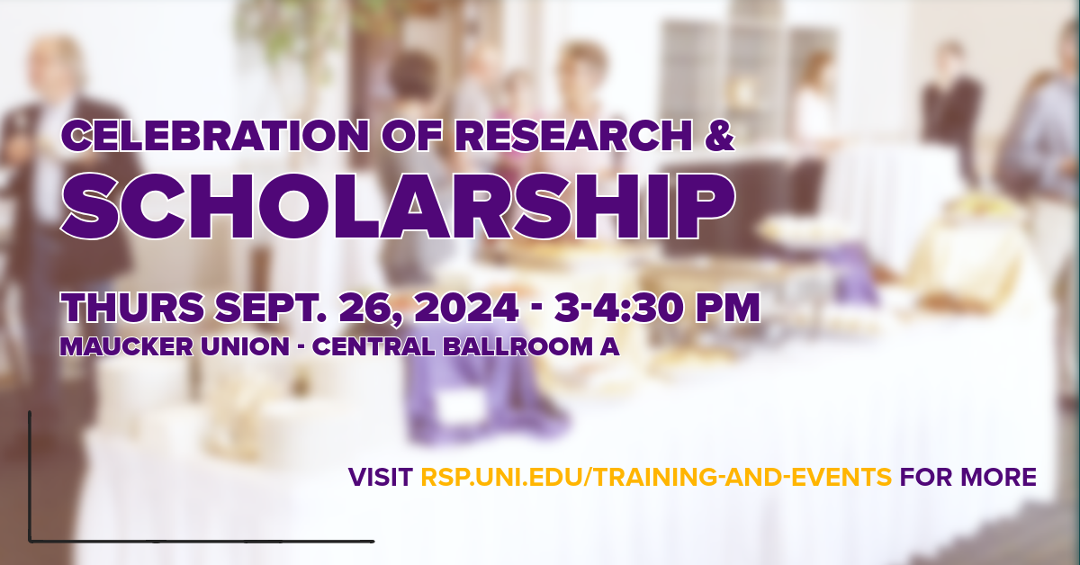 Celebration of Research & Scholarship - 9/26/24