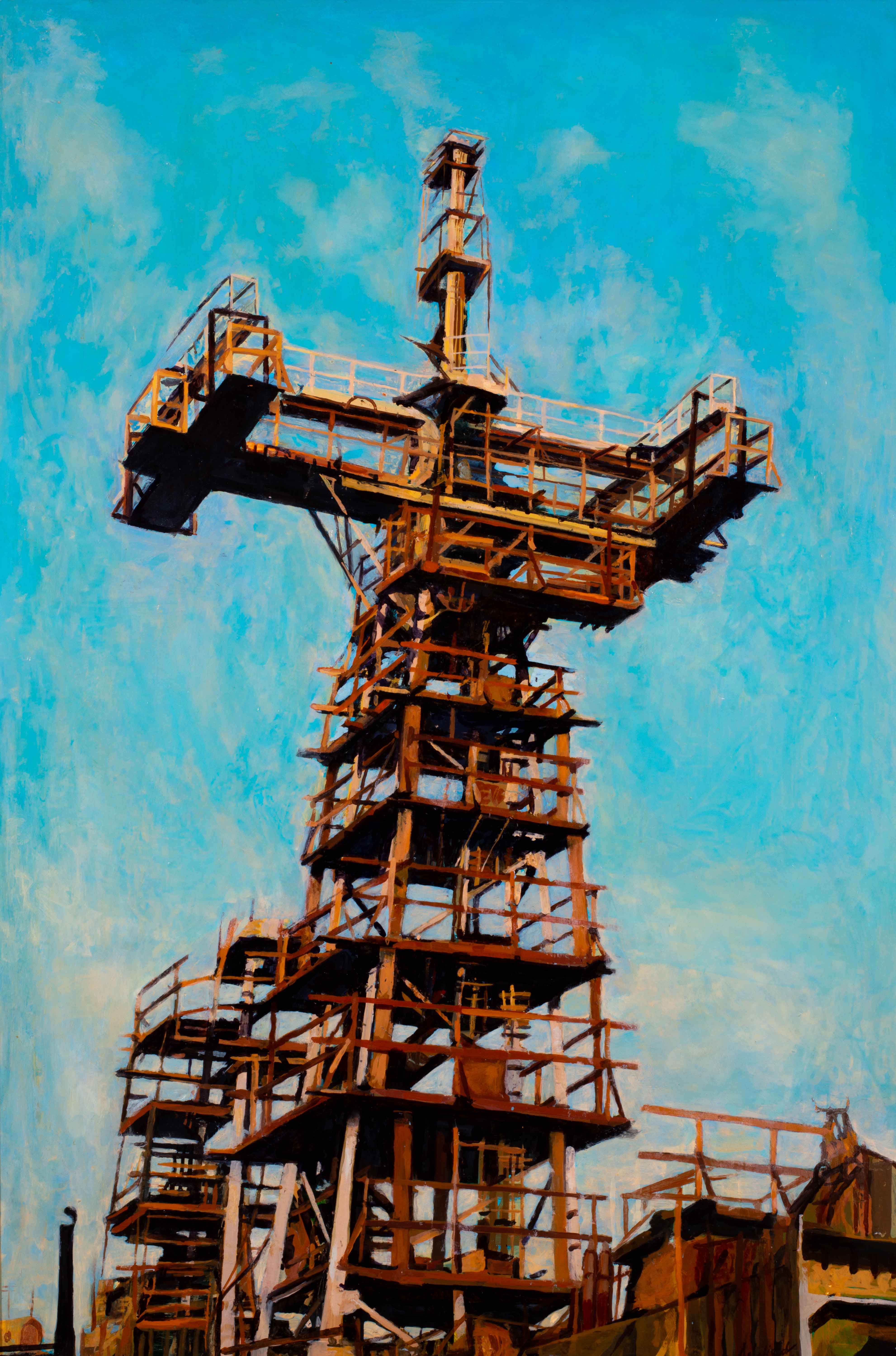 Delafield_Gold Tower Painting