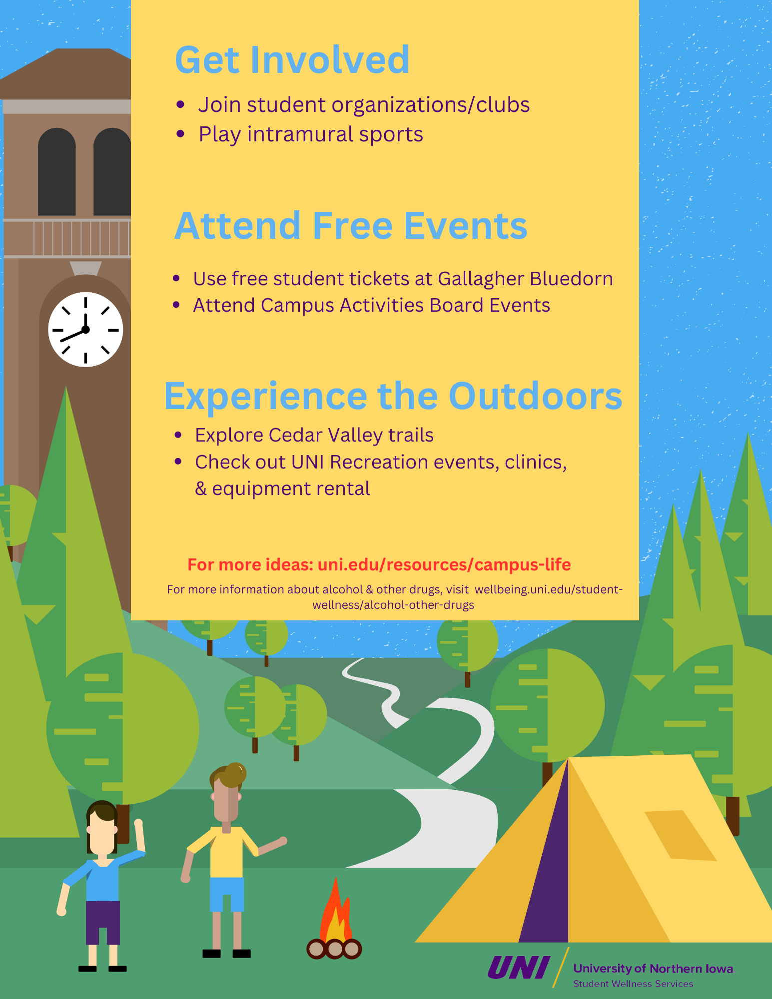 Get Involved, Attend Free Events, Experience the Outdoors